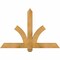 Ekena Millwork Redmond Rough Sawn Timber Gable Bracket, Western Red Cedar, 48"W x 32"H x 4"D x 4"F, 16/12 Pitch GBW048X32X0404RED00RWR - alternate 1